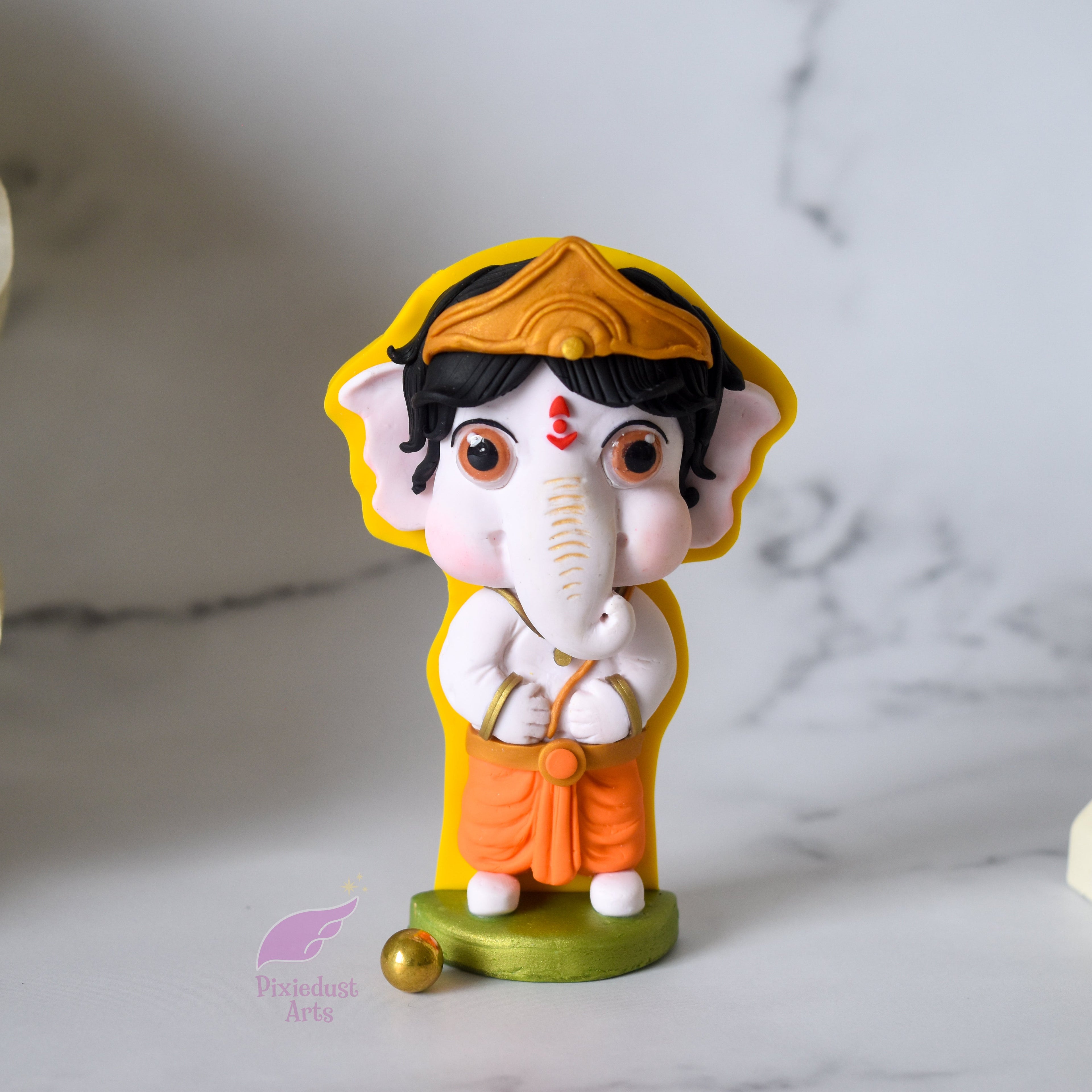 Miniature Baby Ganesha fridge magnet/desk Buddy