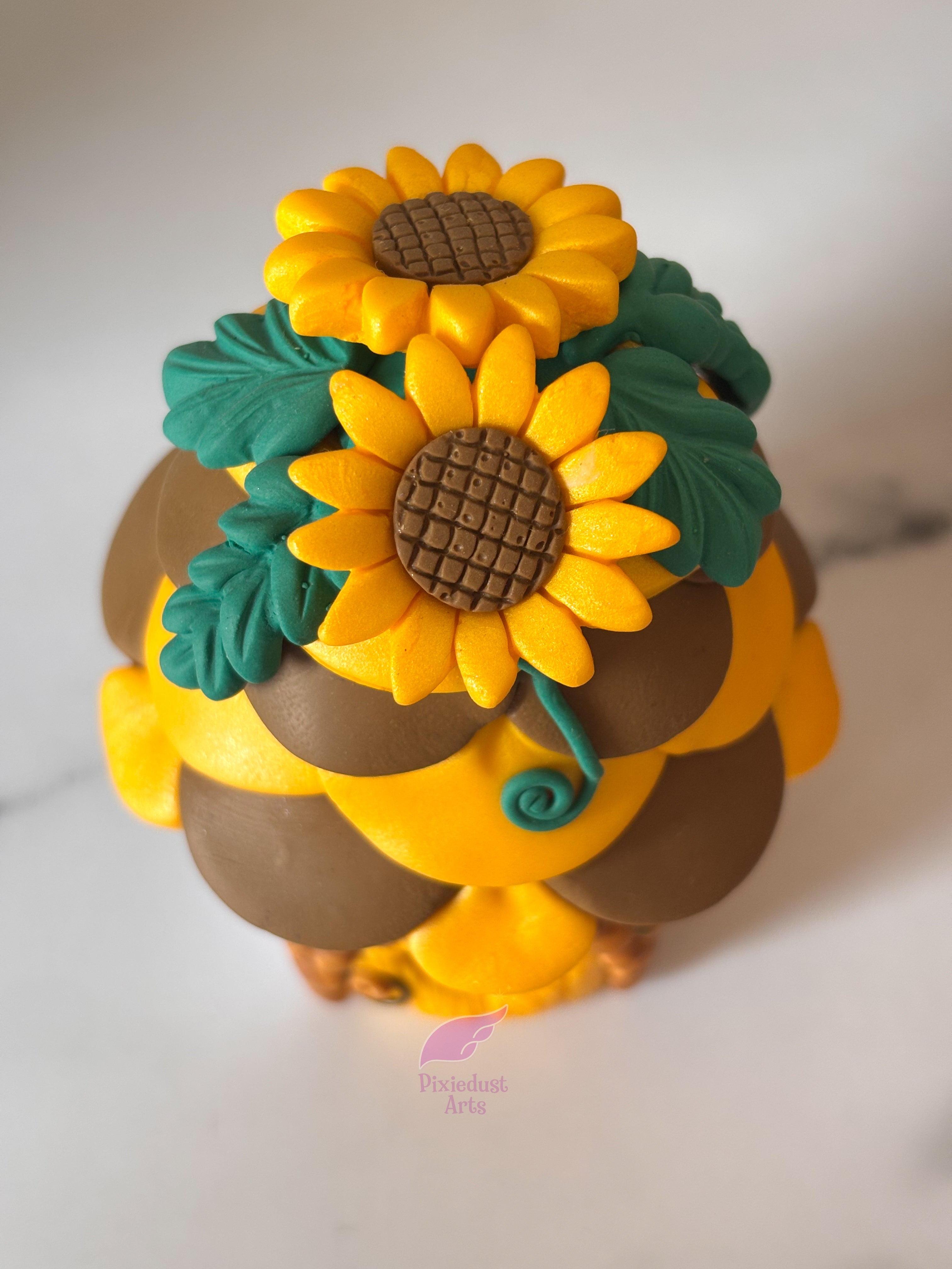 Yellow Fairy House Lamp