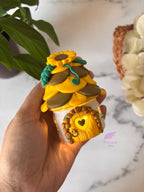 Yellow Fairy House Lamp