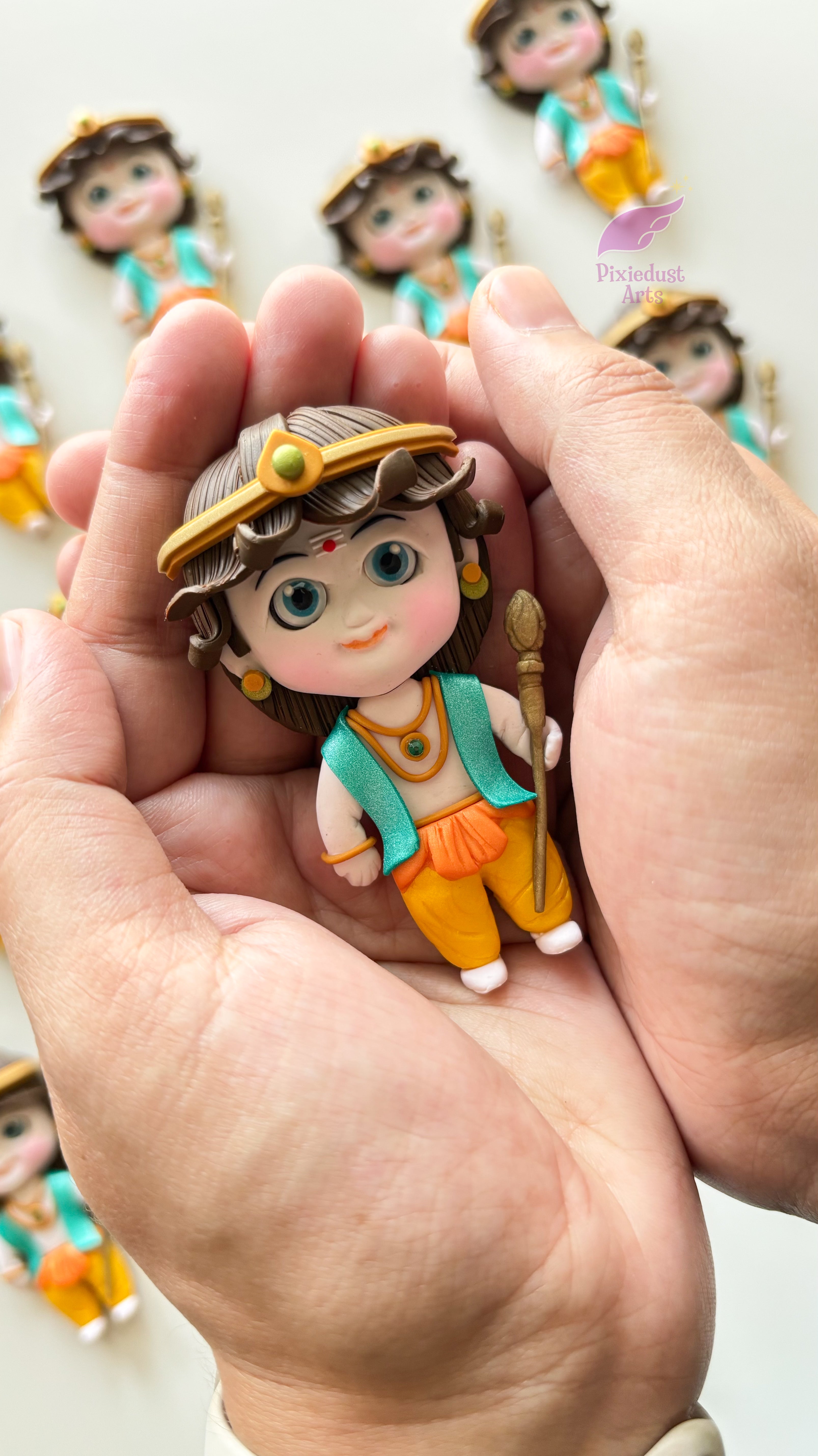 Miniature Baby Murugan fridge magnet