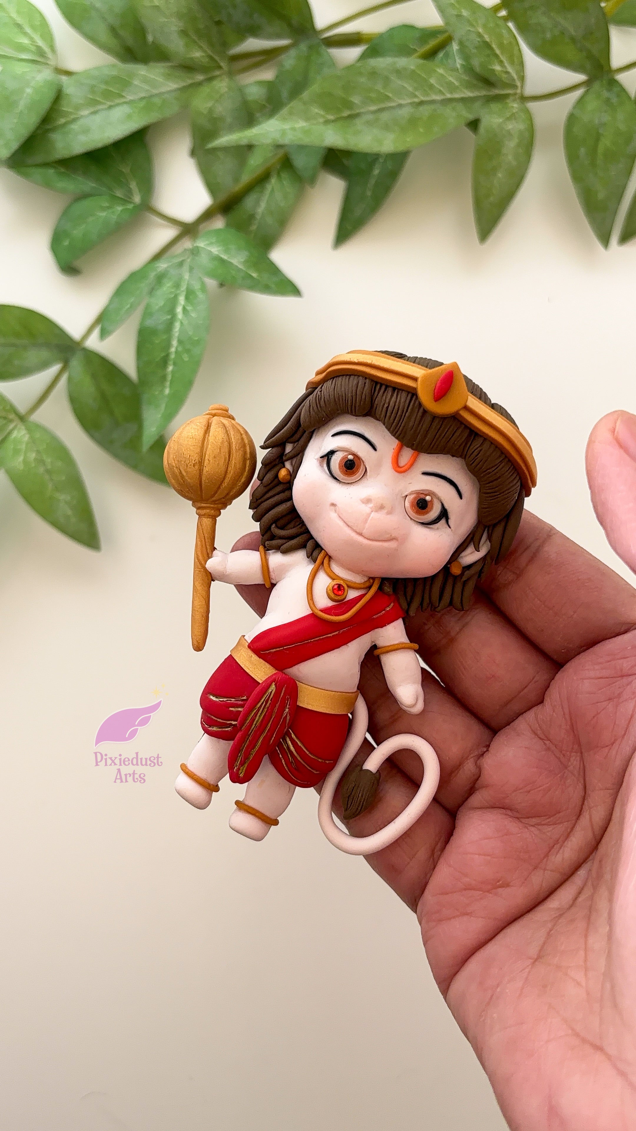 Miniature Baby Hanuman Ji fridge Magnet
