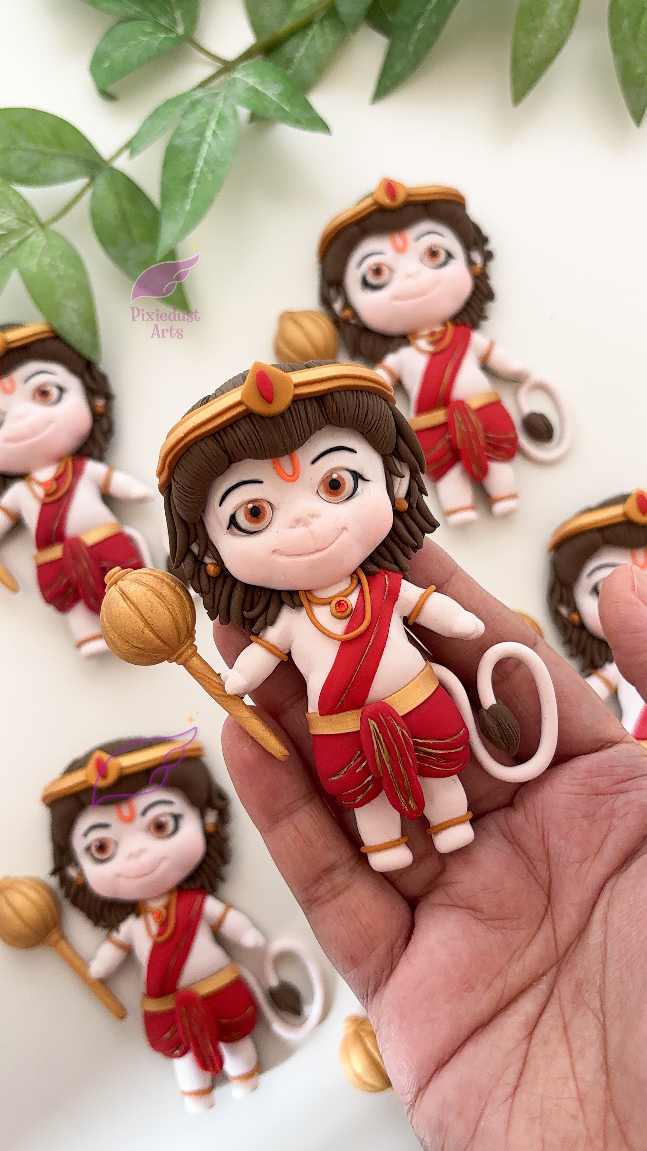 Miniature Baby Hanuman Ji fridge Magnet