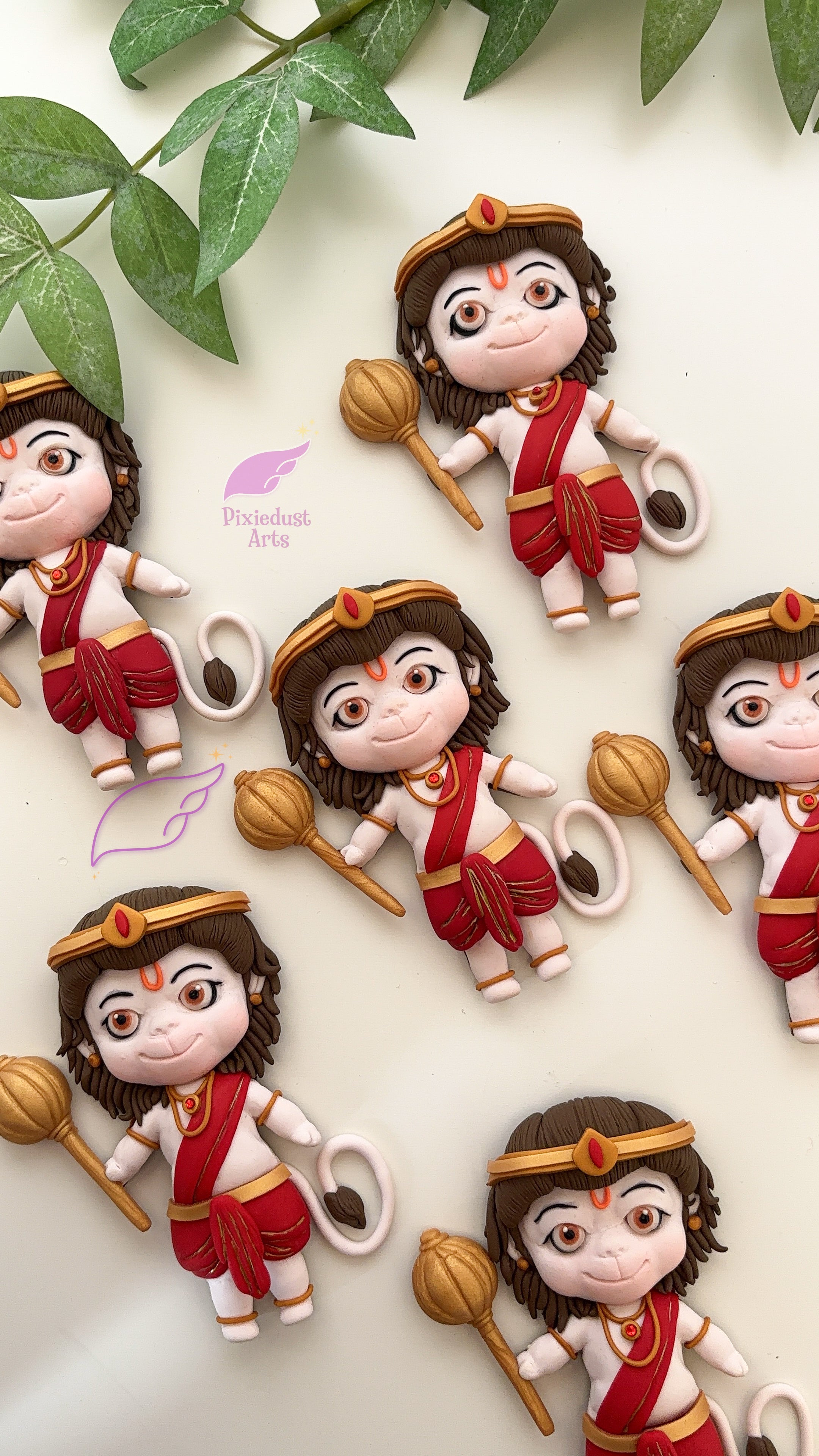 Miniature Baby Hanuman Ji fridge Magnet