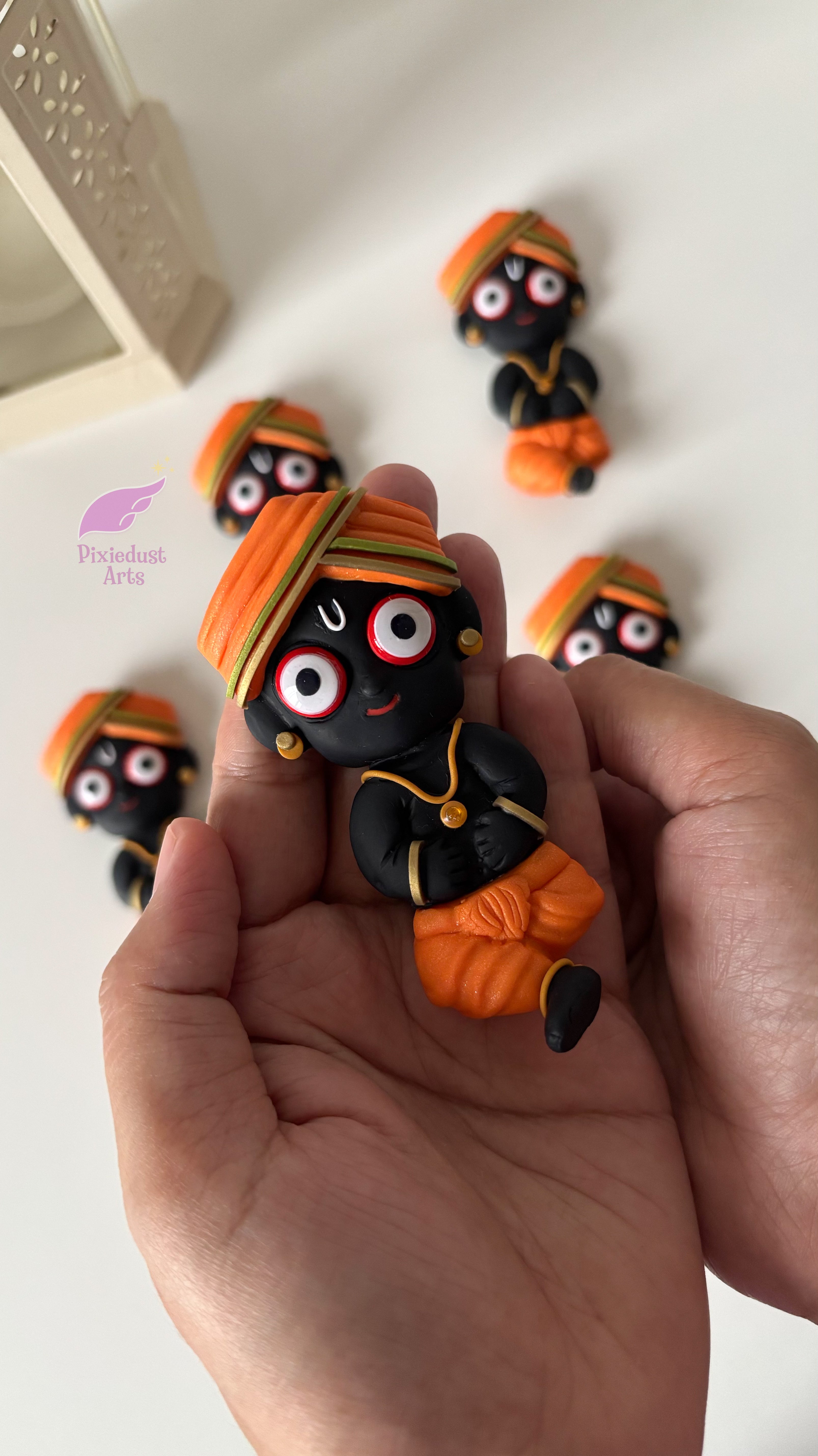 Miniature Lord Jagannath Ji fridge magnet