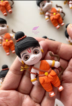 Miniature Lord Shri Ram fridge magnet