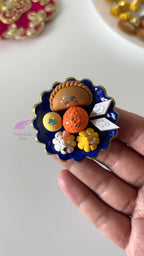 Mini Mithai/Sweets Platter Fridge Magnet