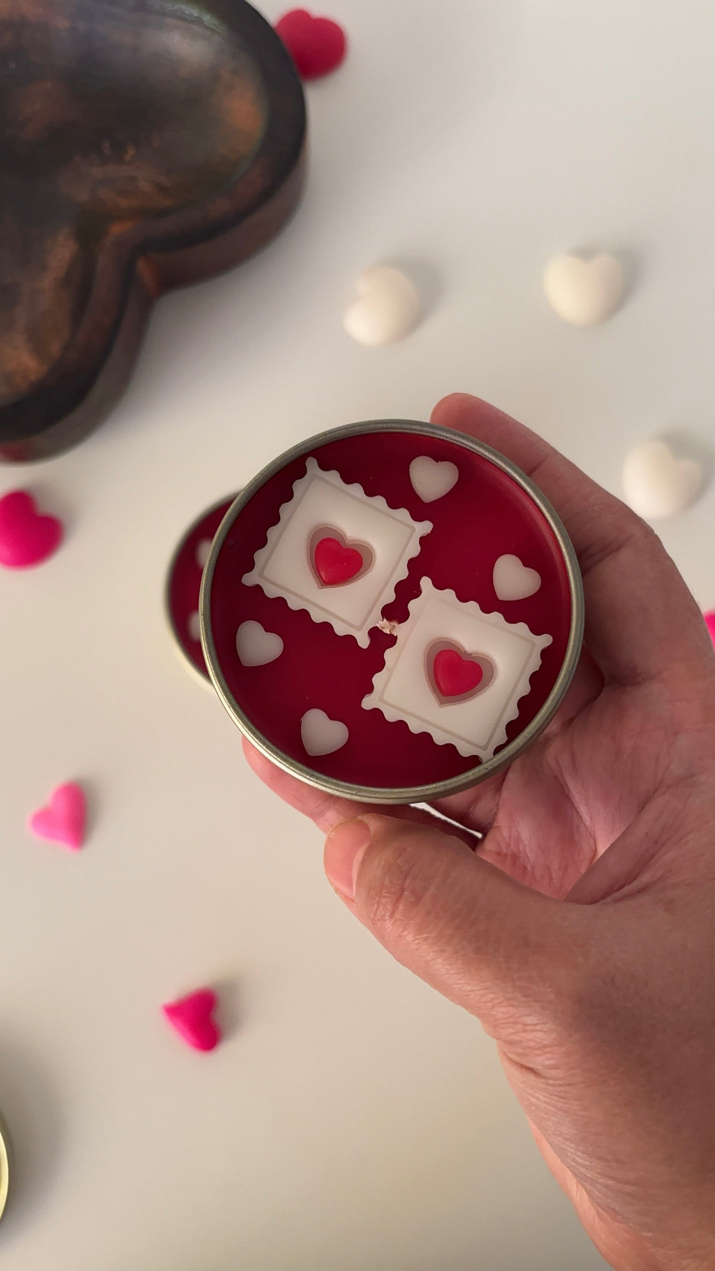 Love Letters & Stamps Candle Set